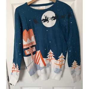 Whataburger Christmas Santa North Pole Sweater Holiday Unisex Size S